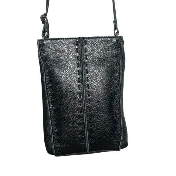 The Sak Handbags - The Sak Black Leather Los Feliz Mini Crossbody Bag